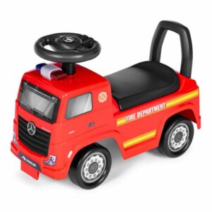 Gyermek futóbicikli - tűzoltóautó | A Mercedes ideális játék 2 éves kortól. Biztonságos, stabil és tartós szerkezetet biztosít.