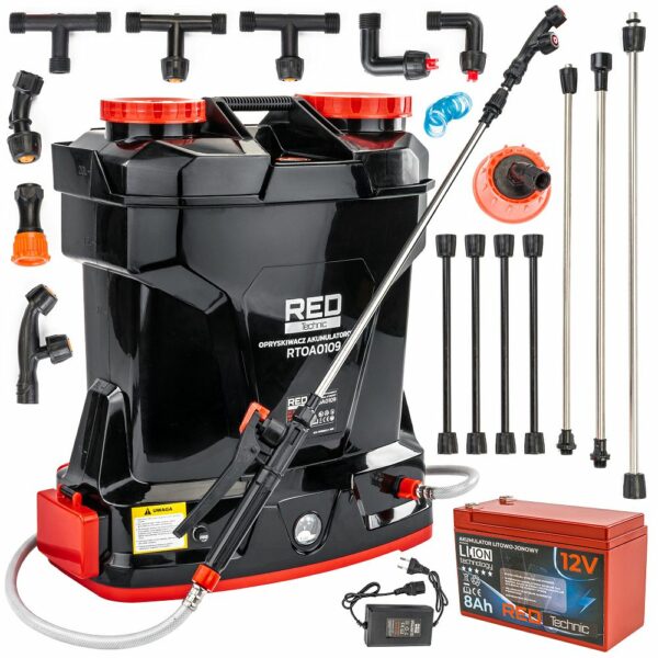 Akkumulátoros permetező RTOA0109, 20 L | RED TECHNIC