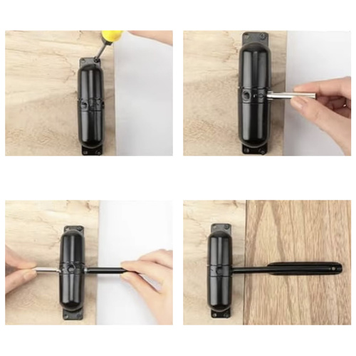 Ajtócsukó, fekete Malatec (10)