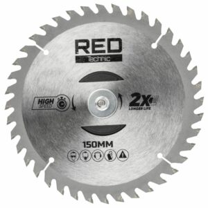 Nyírópenge RTPKA0104-TT, 150mm | Az akkumulátoros trimmerekhez tervezett RED TECHNIC lehetővé teszi a vastag fű és a vékonyabb ágak hatékony vágását.