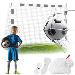 Futballkapu háló, 215x150x90cm | A Neo-Sport megbízhatóan fogja a labdákat, és alkalmas kerti kapukhoz és rendszeres edzéshez.