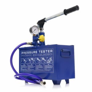 Nyomáspróba pumpa, 0-40kg, 30ml, 12L | A KD10479 víz-, fűtés- és szaniterrendszerek tömörségének tesztelésére szolgál telepítés vagy karbantartás során.