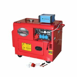 Dízel erőmű, 7000 W, 12/230/380 V | A KD121 megbízható háromfázisú és egyfázisú tápellátást biztosít, ideális igényes alkalmazásokhoz.