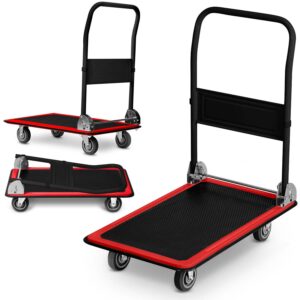 Szállítóplatform kocsi HM-505 , 150kg | Humberg ideális segítő az áruk hatékony kezeléséhez raktárakban, üzletekben vagy otthoni műhelyekben.