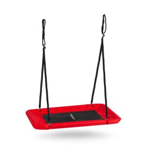 Téglalap alakú hinta, 110x70cm, piros | A Neo-Sport kényelmes és biztonságos helyet kínál a szórakozáshoz gyerekeknek és felnőtteknek.