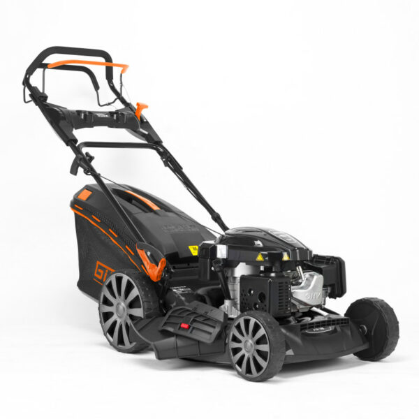 Benzinmotoros fűnyíró High Wheeler 510-196, 3,6 kW | Güde egy robusztus és nagy teljesítményű gép, amelyet akár 1500 m²-es gyepfelületek hatékony nyírására terveztek.