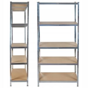 Fém tárolóállvány, 220x100x45cm, 875kg | A Malatec masszív szerkezettel alkalmas szerszámok, dobozok stb. rendezett és biztonságos tárolására.
