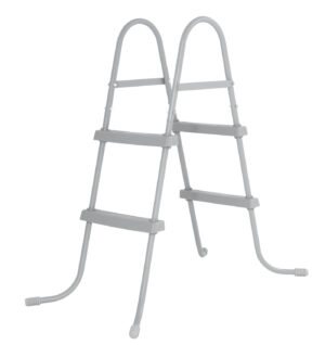 A medencelépcső, 84 cm | Bestway biztonságos és kényelmes be- és kijutást tesz lehetővé egy föld feletti medencéből, ideális gyermekek és felnőttek számára.