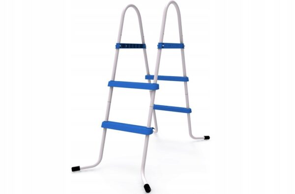 Medencelépcső, 84 cm, Kék | A Bestway biztonságos és kényelmes be- és kiszállást tesz lehetővé egy föld feletti medencéből, ideális gyermekek és felnőttek számára.