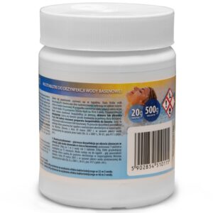 Multifunkcionális medence tabletták, 25 x 20g | Dmuchane termékek ideálisak a medence vizének folyamatos fertőtlenítésére.
