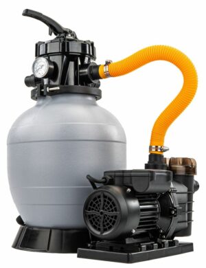 A homokszűrő úszómedencékhez, 400W | PM-PPDB-400J, nagy teljesítményének és egyszerű kezelésének köszönhetően tiszta vizet biztosít medencéjében egész nyáron.