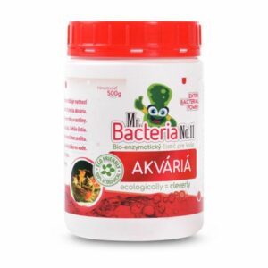 Akváriumi baktériumok, 500g | A Mr. Bacteria segít tisztán tartani az akváriumot, lebontja az ételmaradékokat és az üledékeket, csökkenti a szagokat és még sok minden mást.