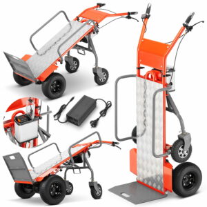 Elektromos akkumulátoros szállítókocsi 2in1 BMR-ET260 | Bäumr-AG egy akkumulátoros kocsi, amely akár 260 kg-os terhek kényelmes mozgatására is alkalmas.