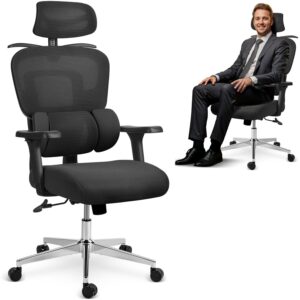 A Talin Irodai Szék, Fekete | Sofotel ötvözi a dizájnt a magas ergonómiával, így ideális hosszú távú munkavégzéshez irodában vagy otthoni irodában.