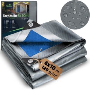 Takaróponyva PL-500, 600x1000cm, 120g/m2 | Plonos egész évben védi a különféle tárgyakat az esőtől, fagytól, naptól és portól.