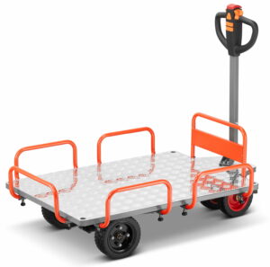 Elektromos szállítókocsi BMR-EP400, 400kg | Bäumr-AG egy megbízható elektromos kocsi, amely még a nehéz terheket is kényelmesen kezeli.