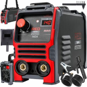 Inverteres hegesztő RTSIT0153, MMA, 5,8kVA | RED TECHNIC egy praktikus és megbízható eszköz, amely hatékony hegesztésre alkalmas mind otthoni, mind professzionális körülmények között.