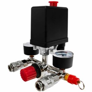 A nyomáskapcsoló kompresszorhoz, 8bar, 230V | KD11270 egy kiváló minőségű eszköz, amelyet a kompresszor működésének automatikus vezérlésére terveztek.