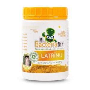 Latrinák baktériuma, 500g | A Mr. Baktériumok lebontják a hulladékot a latrinákban és száraz WC-kben, csökkentik a szagokat és fenntartják a tisztaságot gyakori ürítés nélkül.