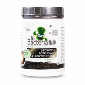 Zsírlebontó baktériumok szifonokban, 500g | A Mr. Bacteria lebontja a zsírt és az olajat a szifonokban, csövekben és zsírfogókban, és megakadályozza azok eltömődését.