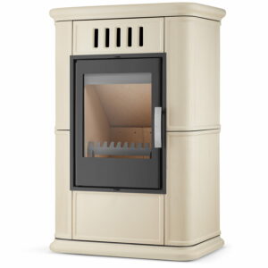Kandalló kályha légbevezetéssel OLBIA, 7,5 kW | cappuccino nem csak fűtőberendezés, hanem teljes értékű designelem is.