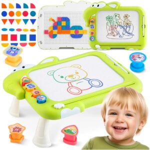 Gyermek mágneses rajztábla RK-823, zöld | Ricokids