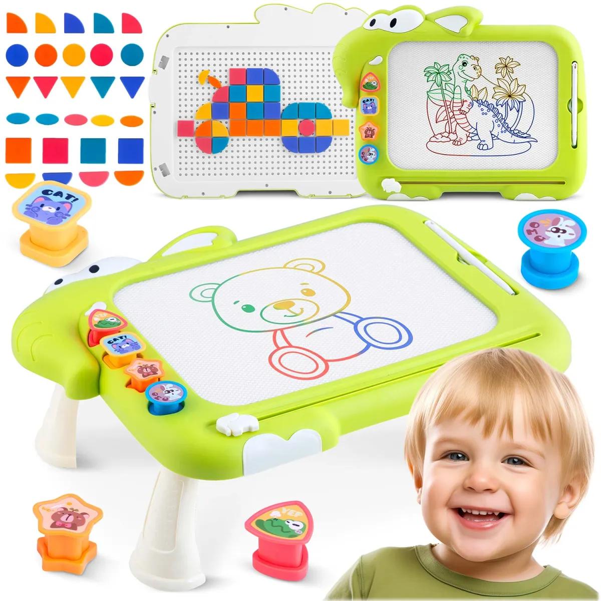 Gyermek mágneses rajztábla RK-823, zöld | Ricokids Gyermek mágneses rajztábla RK-823, zöld | Ricokids