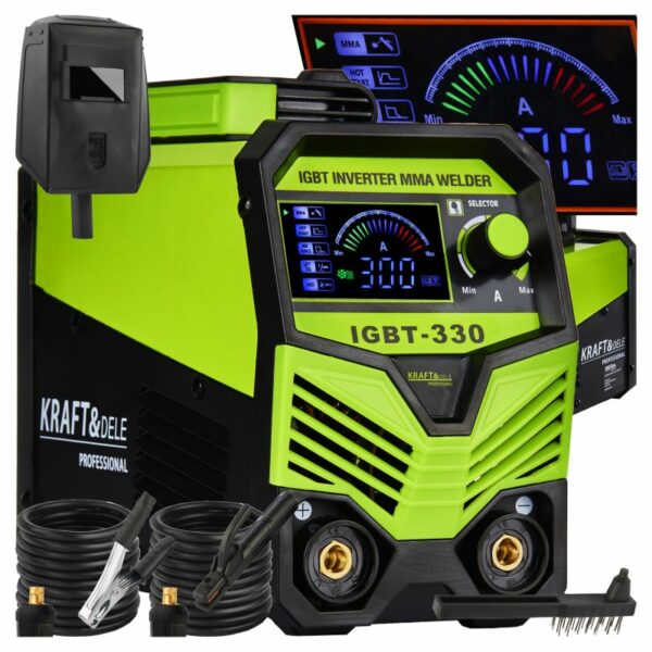 Inverteres Hegesztő MMA IGBT LIFT TIG LCD, 300A | KD1879