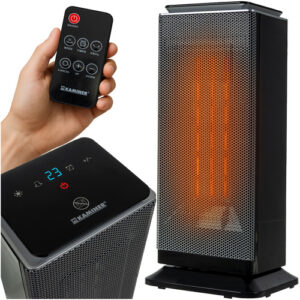 Elektromos fűtőberendezés Lumni 2.0, 2000W, fekete | Kaminer