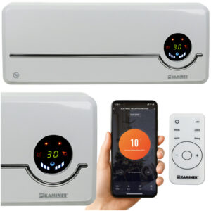 Airo Kaminer légfüggöny fűtés, 2000W, fehér | Kaminer