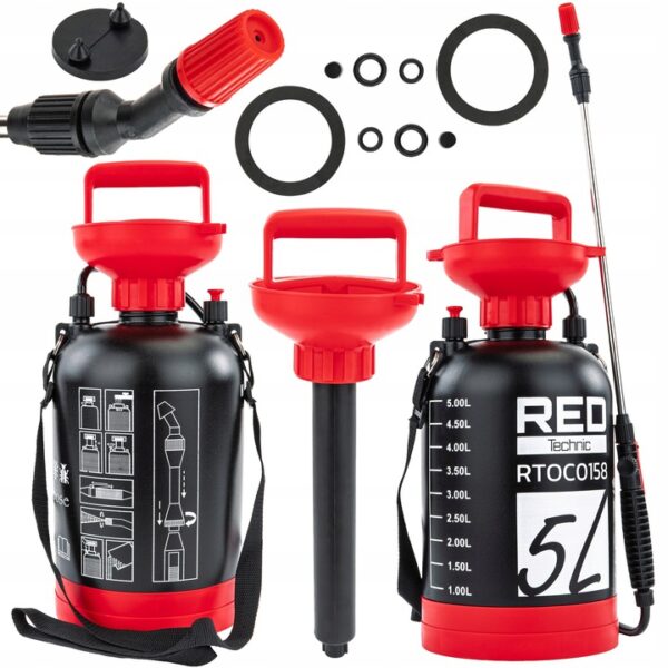 Kézi permetező RTOC0158, 5L | RED TECHNIC