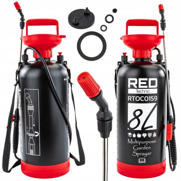 Kézi permetező RTOC0159, 8L | RED TECHNIC