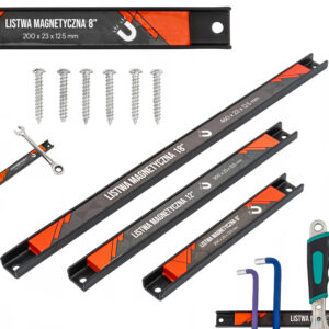 Mágneses szerszámsínek, 3 db | PM-LM-3T