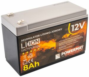 Lítium-ion akkumulátor, 12AH, 12V | PM-AKLJ-12V8AM
