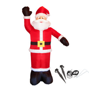 Felfújható Mikulás, LED | 270cm