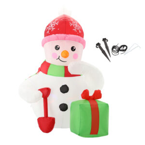Felfújható hóember, LED | 180cm