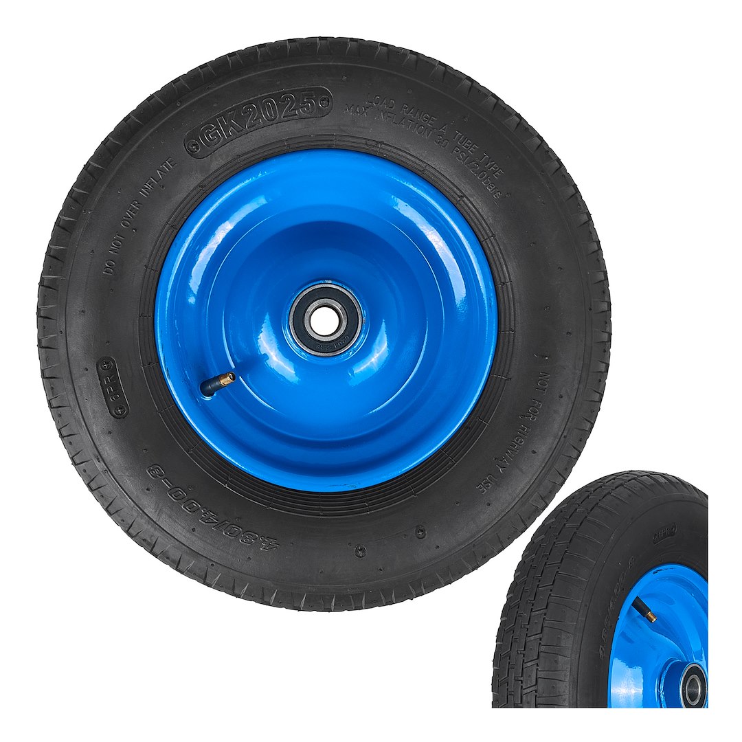 Kerék kerti kocsikhoz, 39 cm, 6PR, kék | GEKO Kerék kerti kocsikhoz, 39 cm, 6PR, kék | GEKO