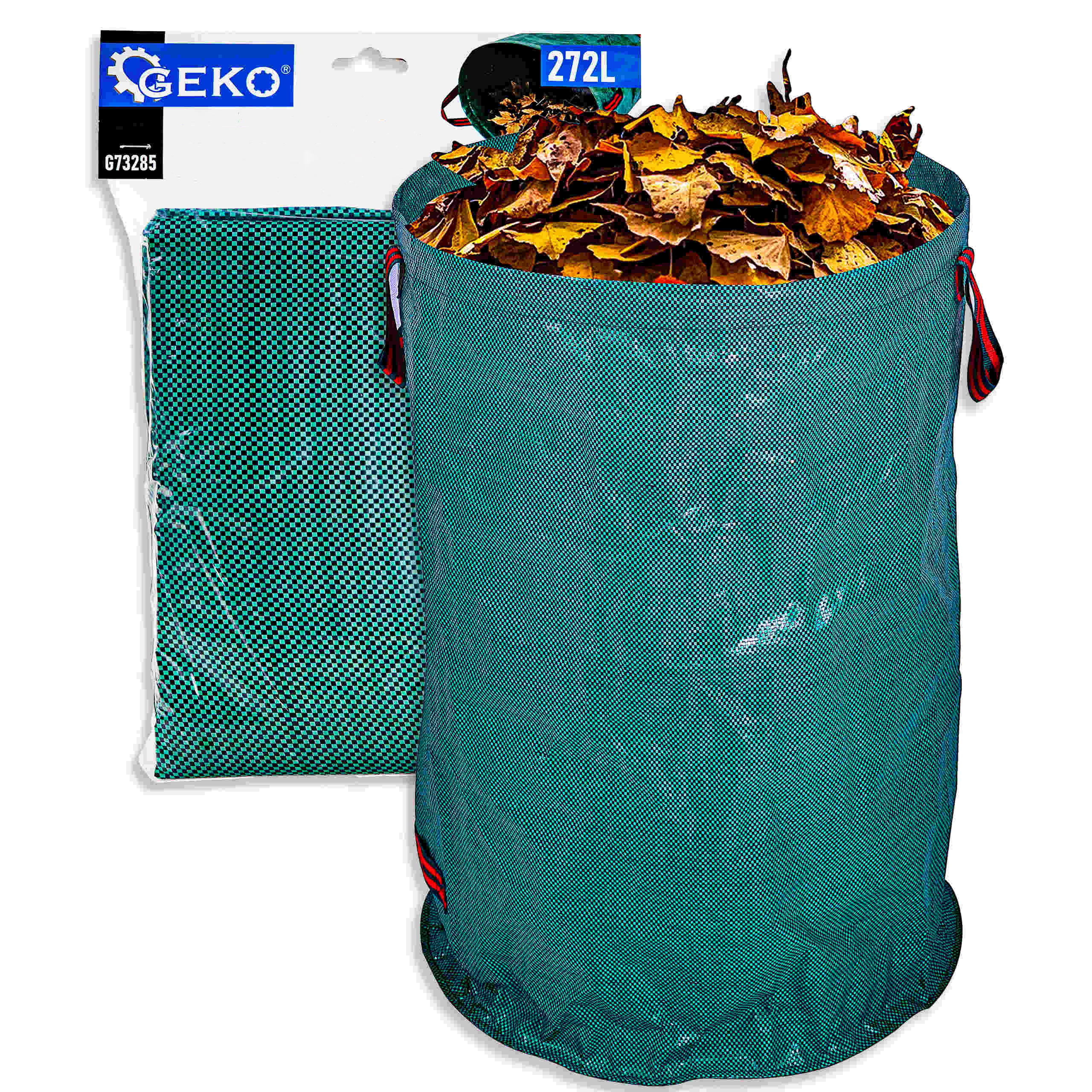 Kerti levélzsák, 272L, zöld | GEKO Kerti levélzsák, 272L, zöld | GEKO