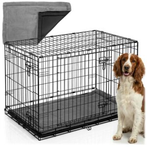 Kutyaketrec szőnyeggel PH-201, M, 91x57x62cm | Pethaus