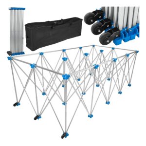 Összecsukható asztal burkoláshoz, 230x118x85cm, 1000kg | GEKO