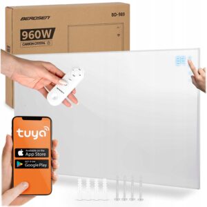 Infravörös fűtőberendezés BD-989, 960W, WiFi | Berdsen
