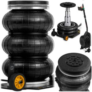 Pneumatikus emelő HM-382, 3,5T, fekete | Humberg