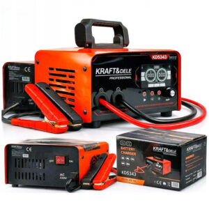 Autós töltő indítóval, 12/24V, 200A | KD5343