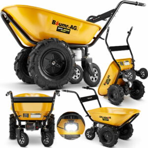 Elektromos billenő talicska BPR-800E, 260kg, LED | BAUMR-AG