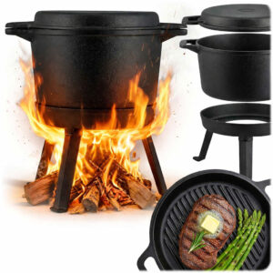 Öntöttvas serpenyős 2in1 BD-480, 8L | Berdsen