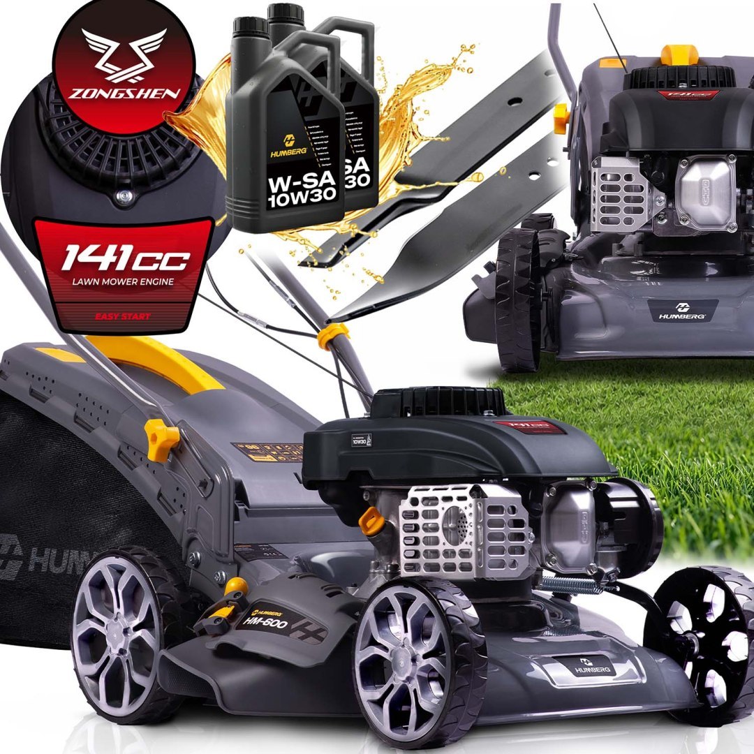 Motoros fűnyíró HM-600, Zongshen, 40cm, 45L | Humberg Motoros fűnyíró HM-600, Zongshen, 40cm, 45L | Humberg