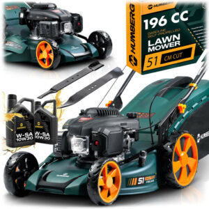 Benzines fűnyíró HM-601, Loncin, 51cm, 70L | Humberg