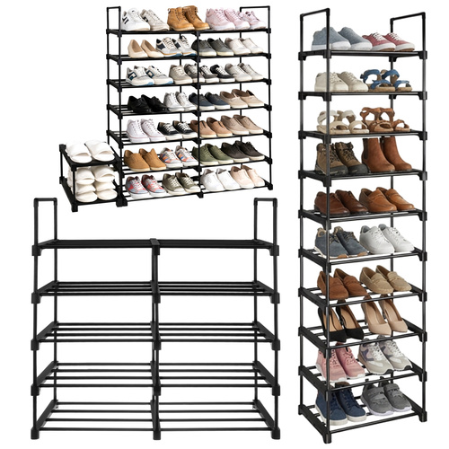 Cipőtartó 2 az 1-ben, 10 polc, 45x30x174cm | Ruhhy Cipőtartó 2 az 1-ben, 10 polc, 45x30x174cm | Ruhhy