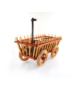 Virágcserép állvány, 80x45x35 cm | gurulós kocsi