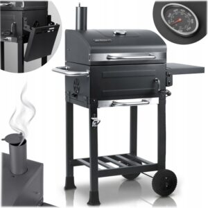 Faszenes grill BD-894, antracit | Berdsen